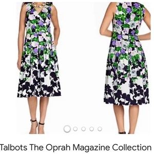 Talbots Oprah Collection, beautiful spring dress.